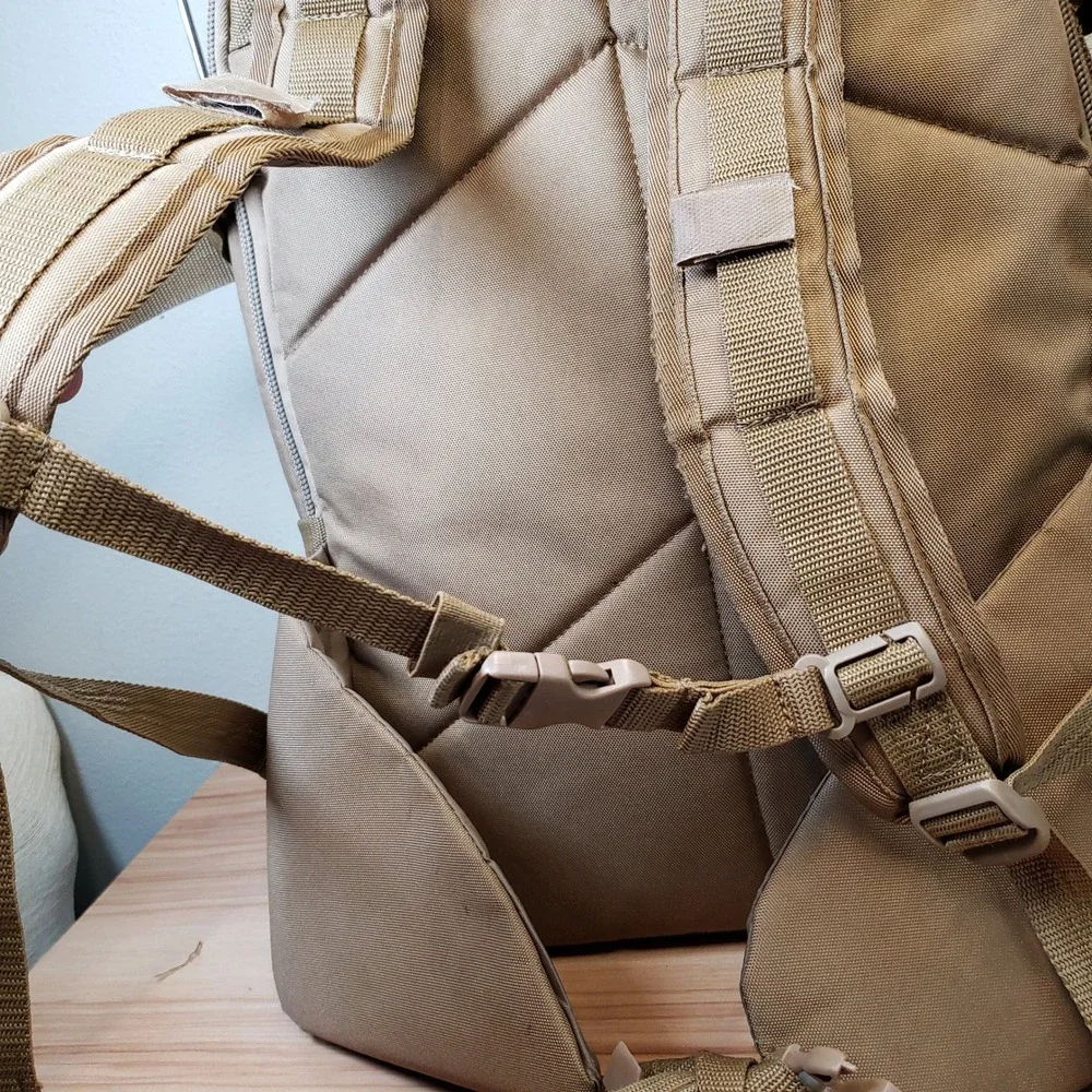 Military Issued Utility Backpack Coyote Tan Tactical Pack MOLLE Outdoor Travel